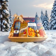 Kosz Prezentowy – Świąteczny Whisky 0% Gold Edition