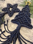 Ozdoby z makramy święta ozdoba wisząca KOMPLET