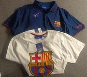 Koszulka koszulki t-shirt polo z kołnierzykiem FCB FC Barcelona XXL 2XL