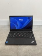 Laptop Lenovo ThinkPad T14 Gen 2 14” i7-1185G7 16GB RAM 250GB SSD Win 11Pro