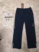 Alpine Pro spodnie soft shell 128 / 134 odblaski wodoodporne