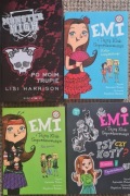Zestaw nowych ksiazek Emi i tajny klub oraz Monster High OKAZJA