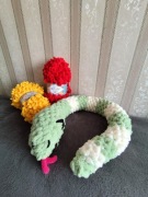 Maskotka Wąż ręcznie robiony 