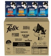 Felix Fantastic Karma dla kotów mix smaków w galaretce 10,2 kg (120 x 85 g)