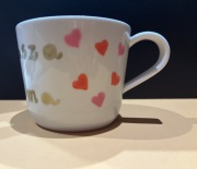 Kubek na dzień mamy handmade 360ml łyżeczka w komplecie