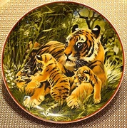 Tygrys - talerz ozdobny  ,porcelanowy - Villeroy&Boch - Heinrich