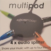 Rozdzielacz audio do słuchawek 4x 