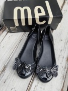 Baleriny Melissa Ultragirl Fly II, ozdobne motyle, 35, 22cm,  stan bdb