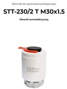 Sterownik Regulator Tech Siłownik Elektryczny STT-230/2 T M30 od Ręki