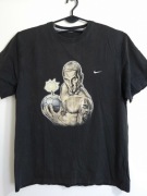 Koszulka t-shirt retro vintage z nadrukiem Nike L 