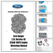 Ford Ranger 2011.50 Workshop Repair Manual Instrukcja serwisowa naprawcza