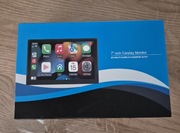 7-calowy monitor samochodowy z Apple CarPlay, Android Auto