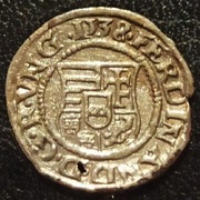 DENAR FERDYNAND I 1538 r. SREBRO KB IDEALNY STAN! 