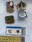 Odznaki z czasów PRL ZSSR