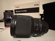 Sigma 85mm f 1.4 art