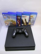 Playstation 4 500gb 4 gry pad