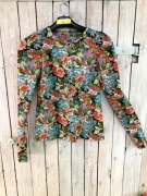 H&M, koszula w kwiaty, bluzka damska roz. L/ 40, długi rękaw