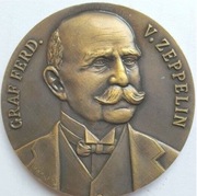 Niemcy medal z brązu Count of Zeppelin 1909