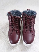 Botki sportowe sneakersy za kostkę trampki Calvin Klein 36