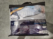 Termiczna osłona szyby przedniej z osłoną lusterek w pokrowcu