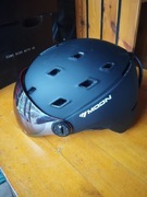 Kask narciarski Moon MS-100 z przyłbicą 