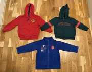 Bluzy dresowe rozpinane r. 104 spiderman