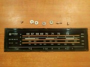 UNITRA Diora radio Dominik DMP-203 DMP 203 szybka skali skala 