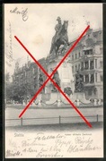 SZCZECIN Stettin  Kaiser Wilhelm Denkmal pomnik 1905