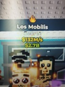 Los Mobilis 132 mln/s | Steal a Brainrot| Brainrot | Secret