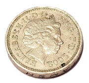 Jeden funt (One Pound) 2002 – Wielka Brytania