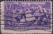 Znaczek używane Sport 100 lat baseballu 1939 z USA Stany Zjednoczone