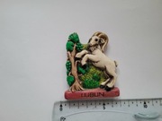 Magnes na lodówkę - 331f. LUBLIN Herb miasta