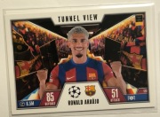 Match Attax EXTRA 2023/2024 RONALD  ARAUJO nr.123 TUNNEL VIEW
