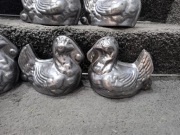 Unikat! Stara forma do pieczenia Kura Prl | Kultowy odlew 21x16 cm 3D 