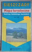 Bieszczady Mapa turystyczna