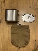 Kubek stalowy MFH US Army Canteen 0,5 l + pokrywka + pokrowiec