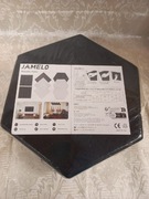 Zestaw 12 samoprzylepnych sześciokątnych paneli akustycznych Jamelo