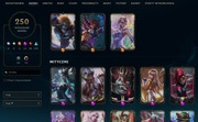 KONTO LEAGUE OF LEGENDS 250 SKINÓW DOINWESTOWANE