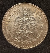 Uno peso 1934 Meksyk  srebro 0,720