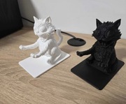 Stand uchwyt na telefon tablet - szalony kot - dowolny kolor!