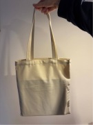 Biały shopper bag torba na zakupy