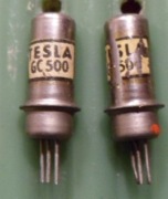 GC500 TRANZYSTOR GERMANOWY  PNP TESLA