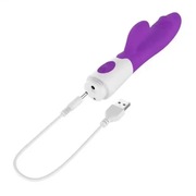 Wibrator- 30 trybow usb akumulator zabawki królik dildo wibrator