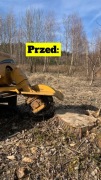 frezowanie pni karczowanie  