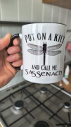 Kubek Outlander sassenach jamie Claire fraser serial piekny