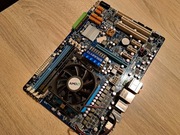 Gigabyte płyta główna + procesor slot Am3 + pamięć ram