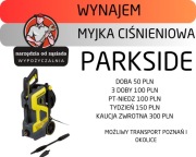 Wynajem myjka ciśnieniowa Parkside