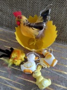 Ozdoby Wielkanocne Kurczaczki Zawieszki Kogut Gniazdko Skorupka Wielkanoc 