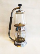 Ekspres Do Kawy Zabytkowy Szklany Chromowany 32 Cm Vintage RETRO UNIKAT