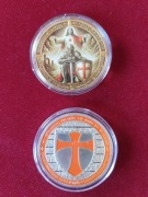 Zakon Templariuszy Tarcza i Miecz - Pomarańczowa - Kolekcja